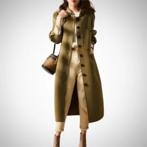 Jahara Long Trench Coat