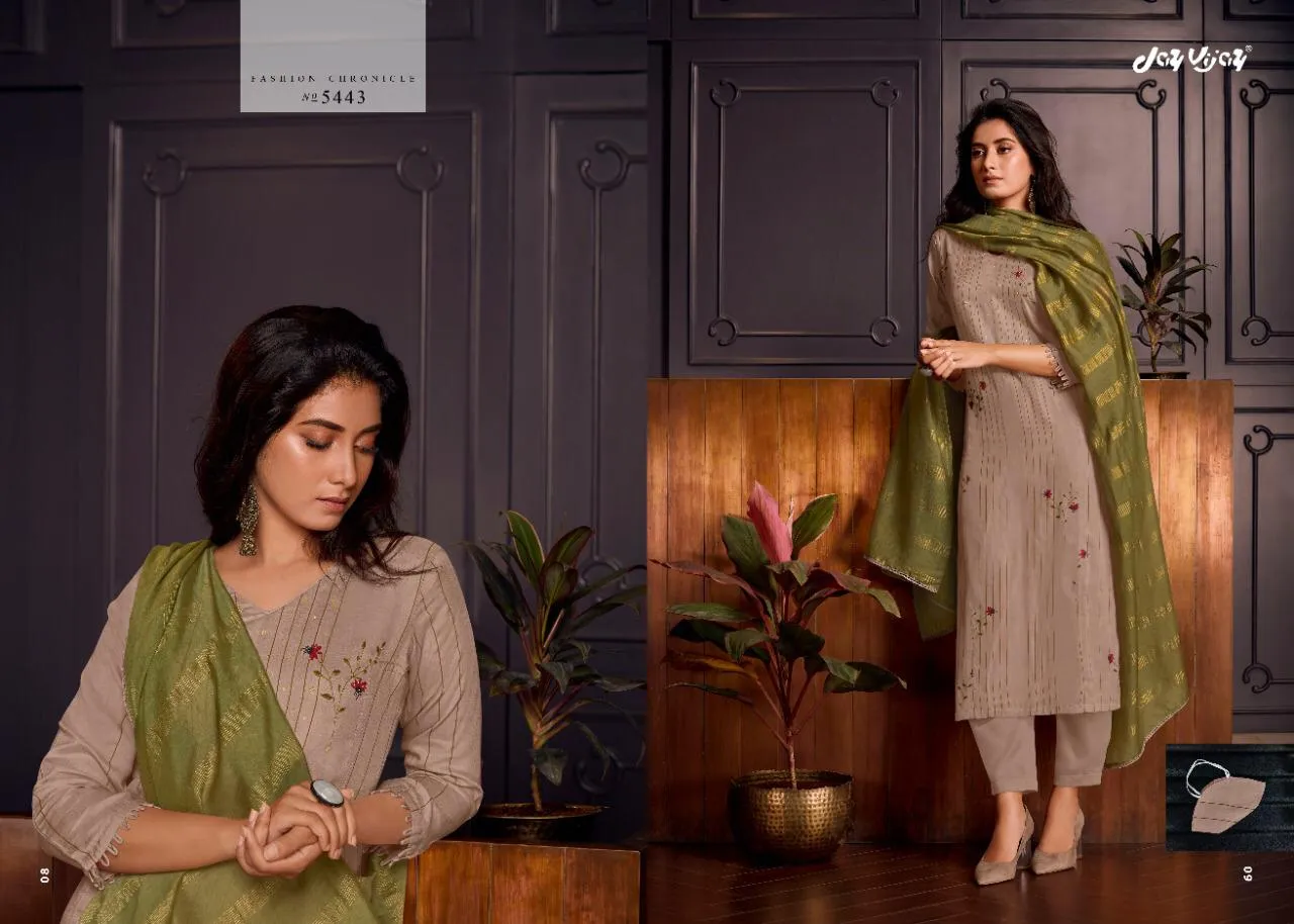 Jay Vijay Presents Khaas Modal Silk Fancy Designer Salwar Suits