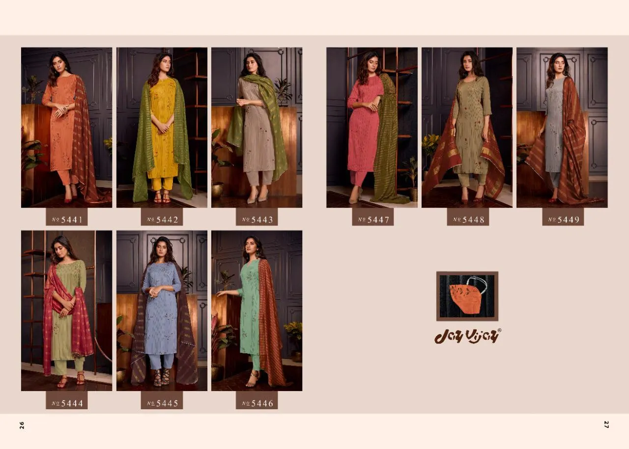 Jay Vijay Presents Khaas Modal Silk Fancy Designer Salwar Suits