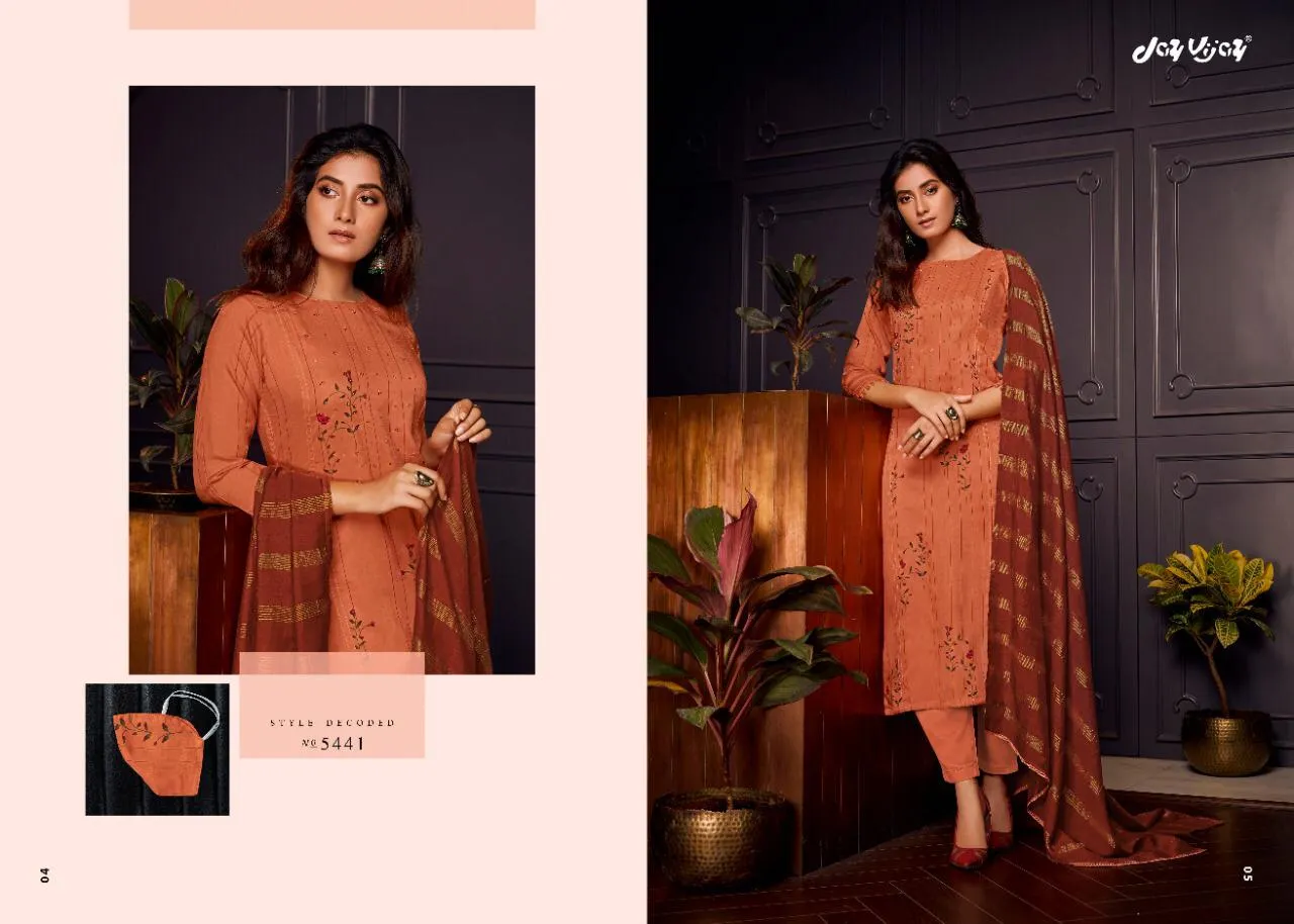 Jay Vijay Presents Khaas Modal Silk Fancy Designer Salwar Suits