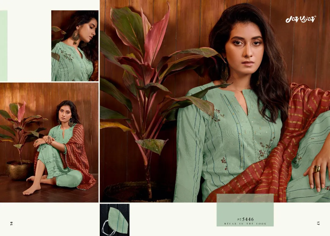 Jay Vijay Presents Khaas Modal Silk Fancy Designer Salwar Suits
