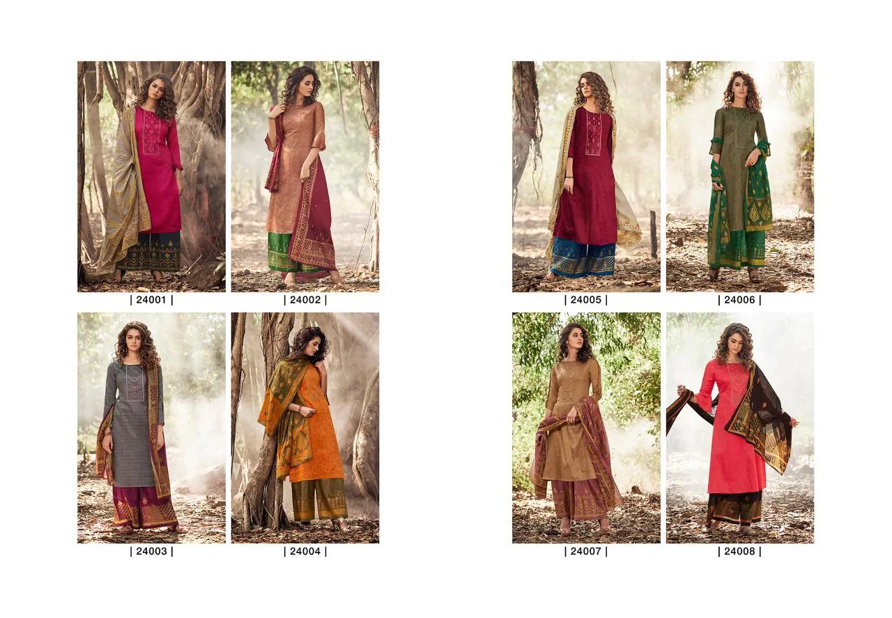 KARVA DESIGNER STUDIO NORAH JAM SILK DESIGNER SALWAR SUIT