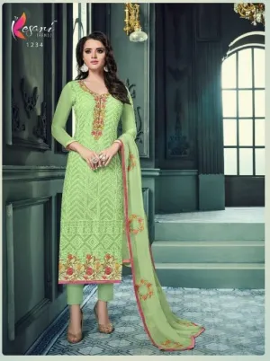 Kesari Trendz Presents Aarushi Vol 11 Heavy Georgette Fancy Designer Salwar Suits