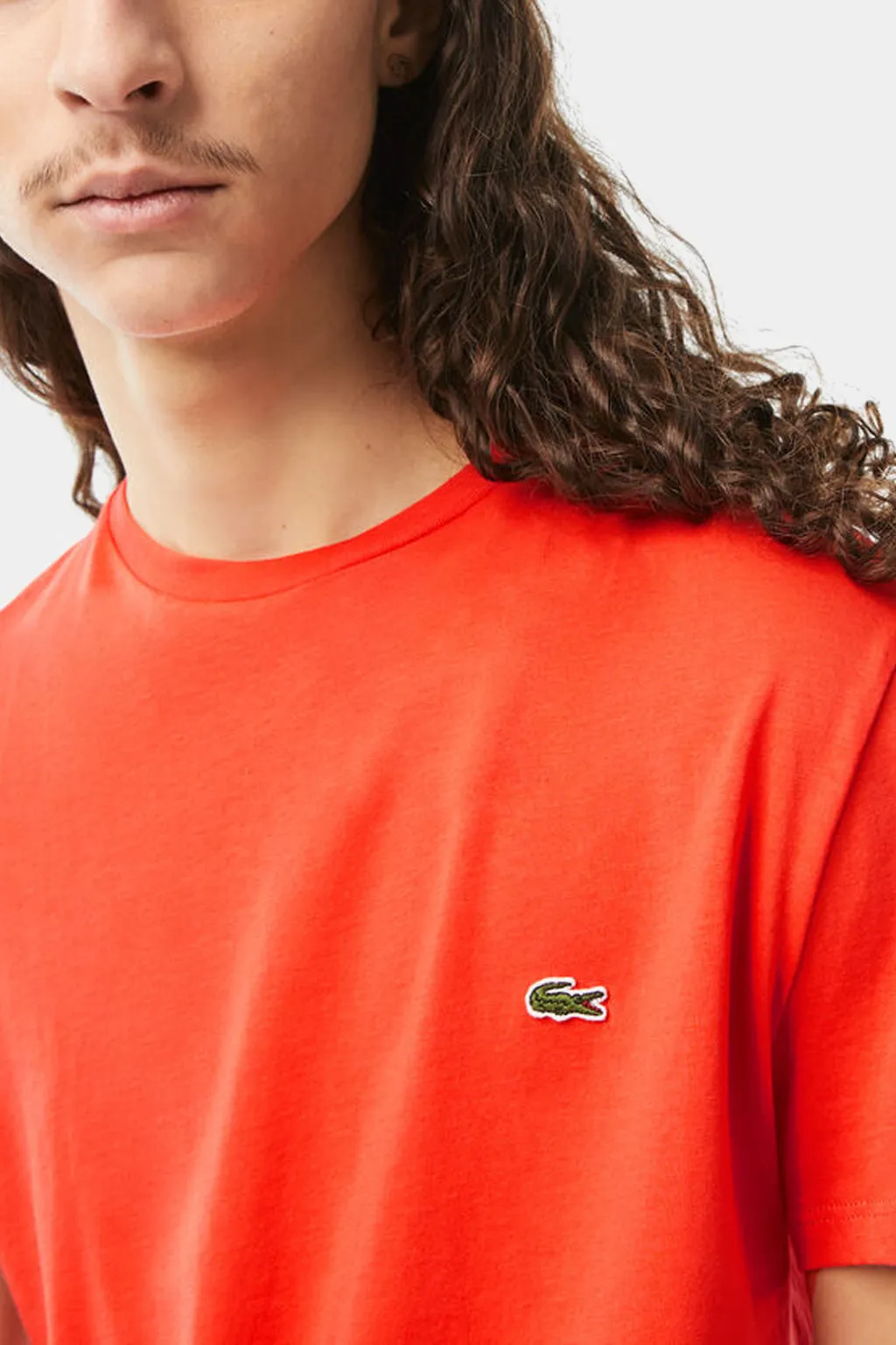 Lacoste Crew Neck Pima Cotton Jersey T-shirt