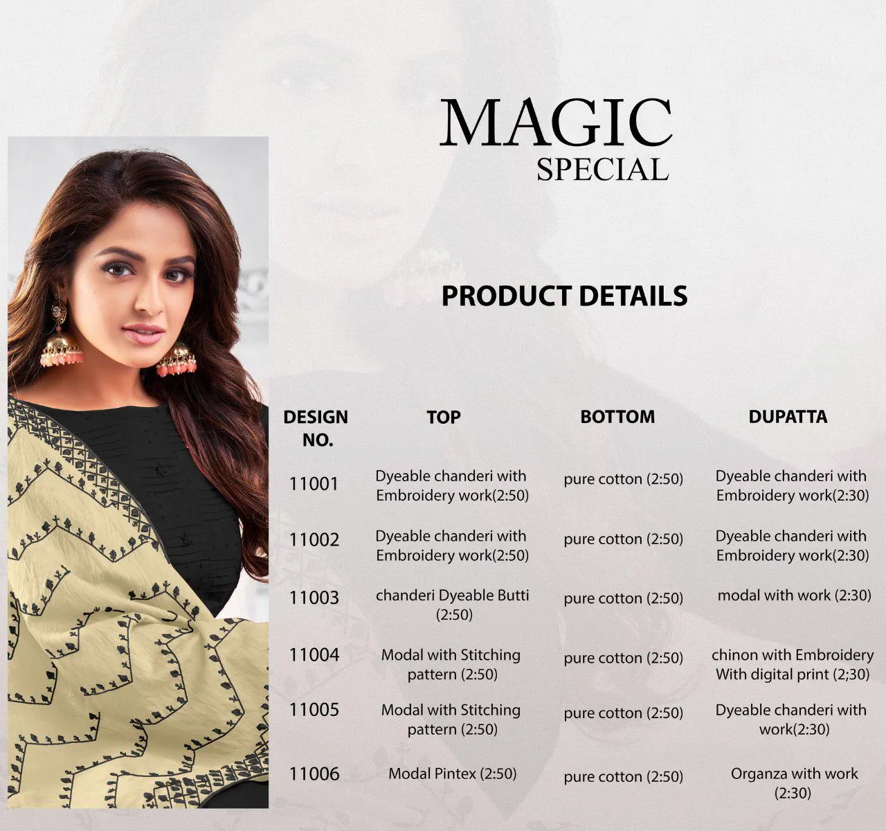 Magic Special Chanderi Fabric Fancy Designer Salwar Suits
