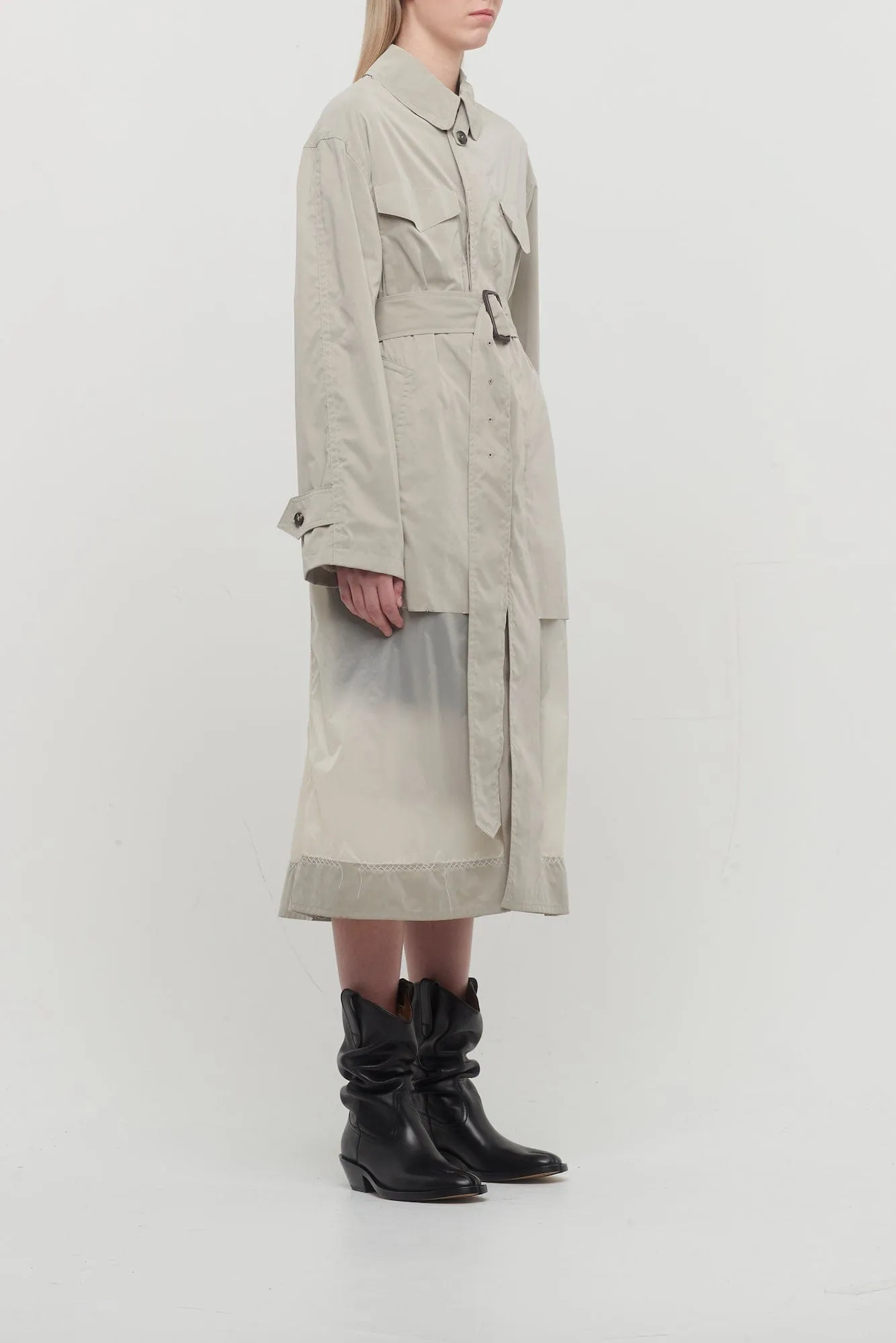 Maison Margiela Light Weight Trench in Beige