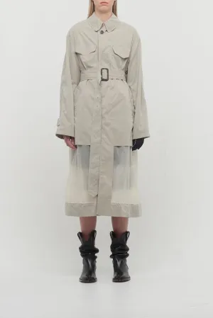 Maison Margiela Light Weight Trench in Beige