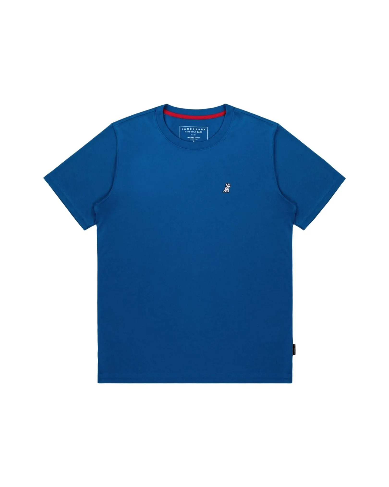 Mens Crew Neck Jersey T-shirt - Baleine Blue A11