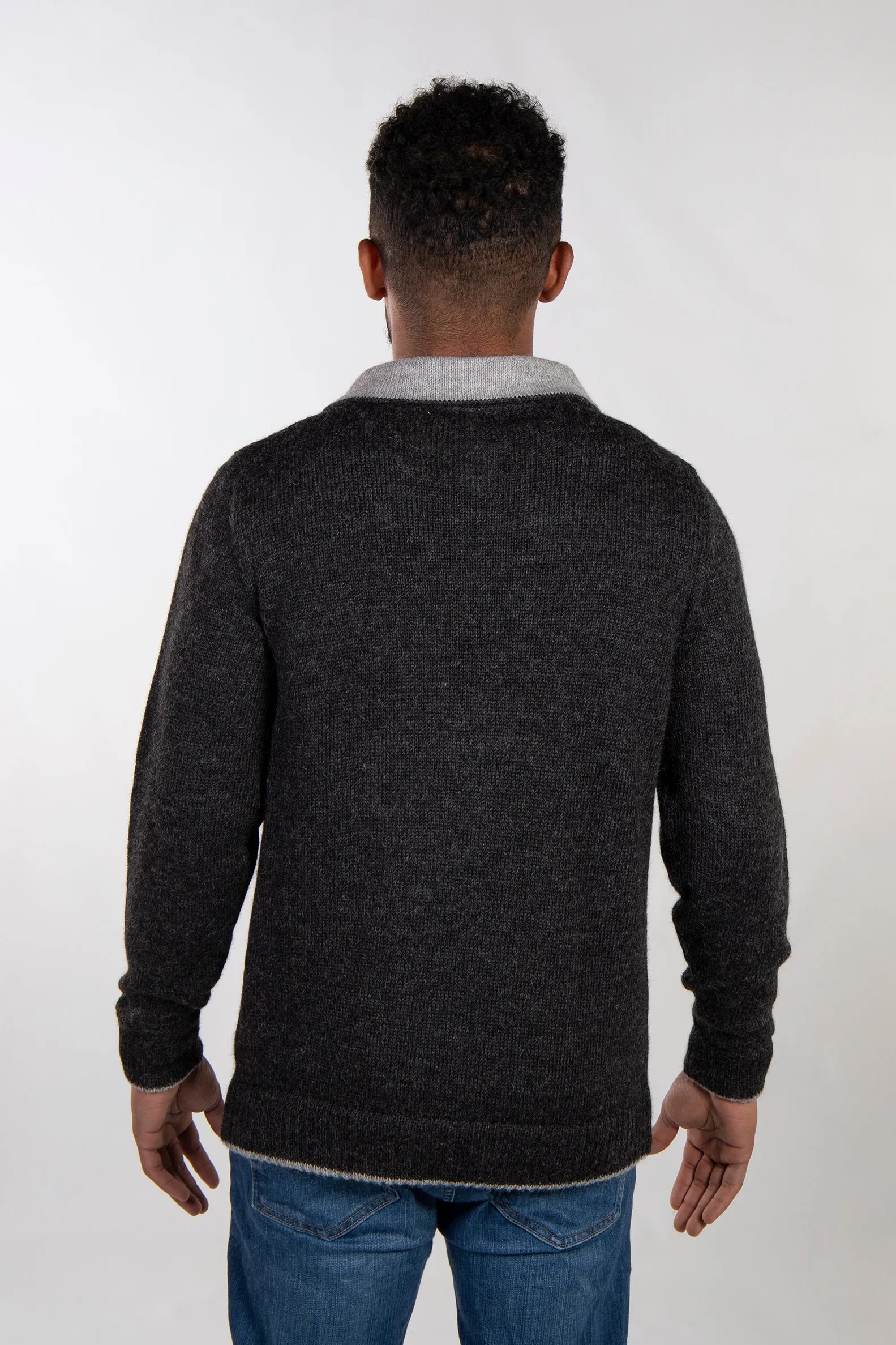 Men's Half Zip Sweater