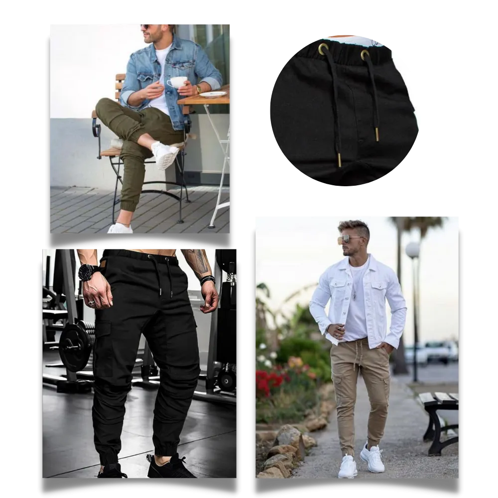 Men's Slim Fit Cargo Pants