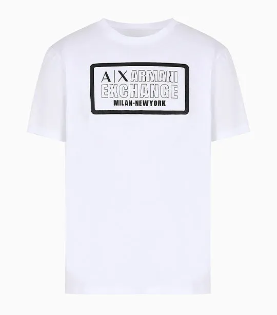 Milano New York Regular Fit Jersey Cotton T-Shirt White