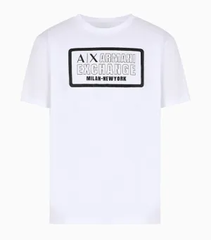 Milano New York Regular Fit Jersey Cotton T-Shirt White