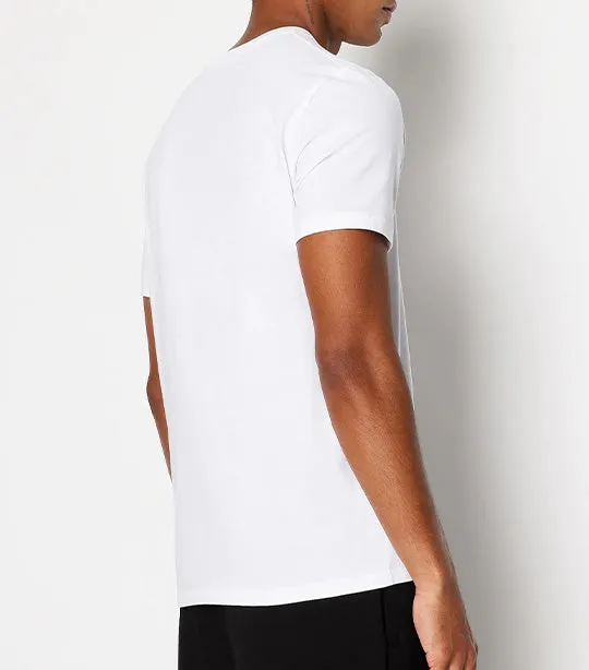 Milano New York Regular Fit Jersey Cotton T-Shirt White