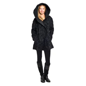 Mycra Pac Raincoat Mini Donatella Black Scroll