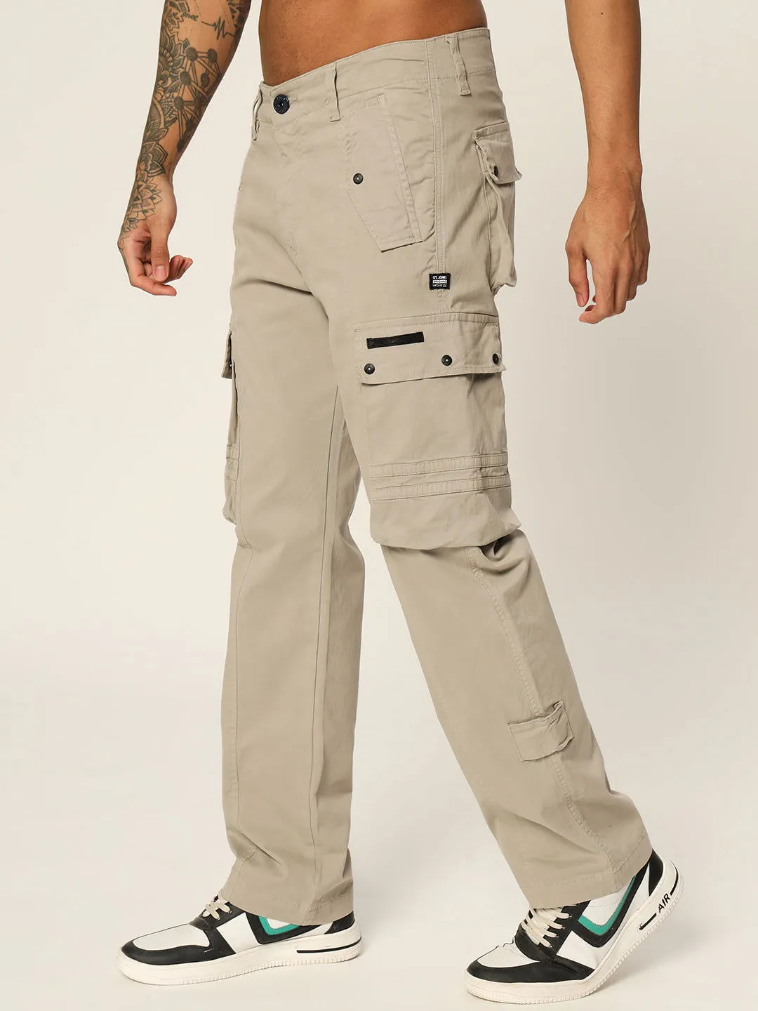 NEW RIVETS CARGO BEIGE