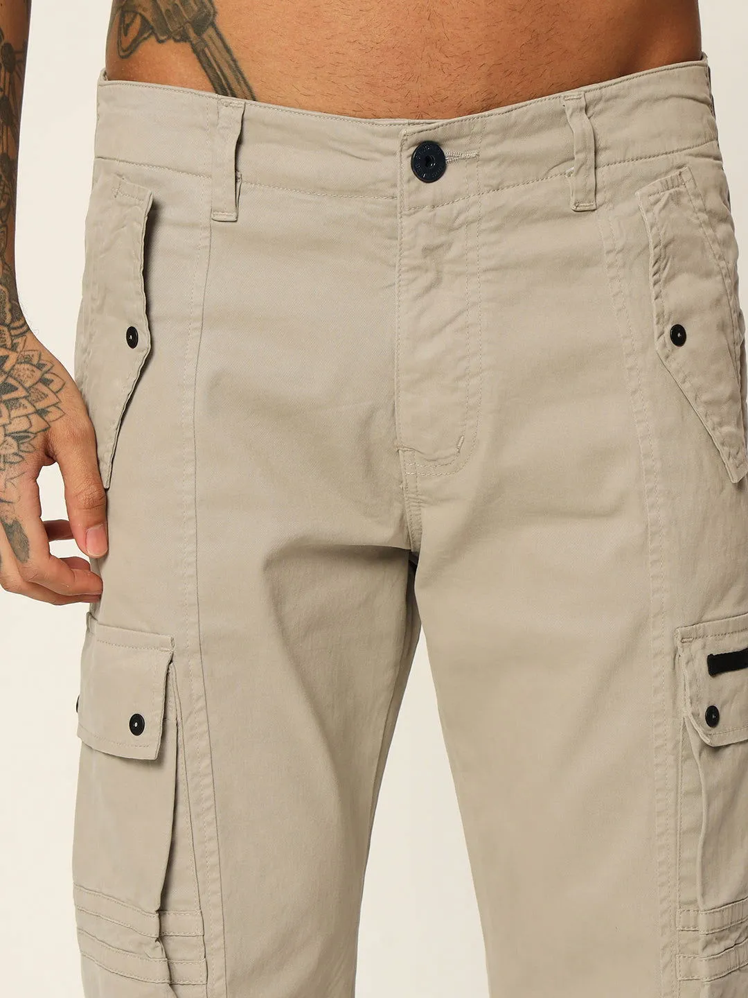 NEW RIVETS CARGO BEIGE