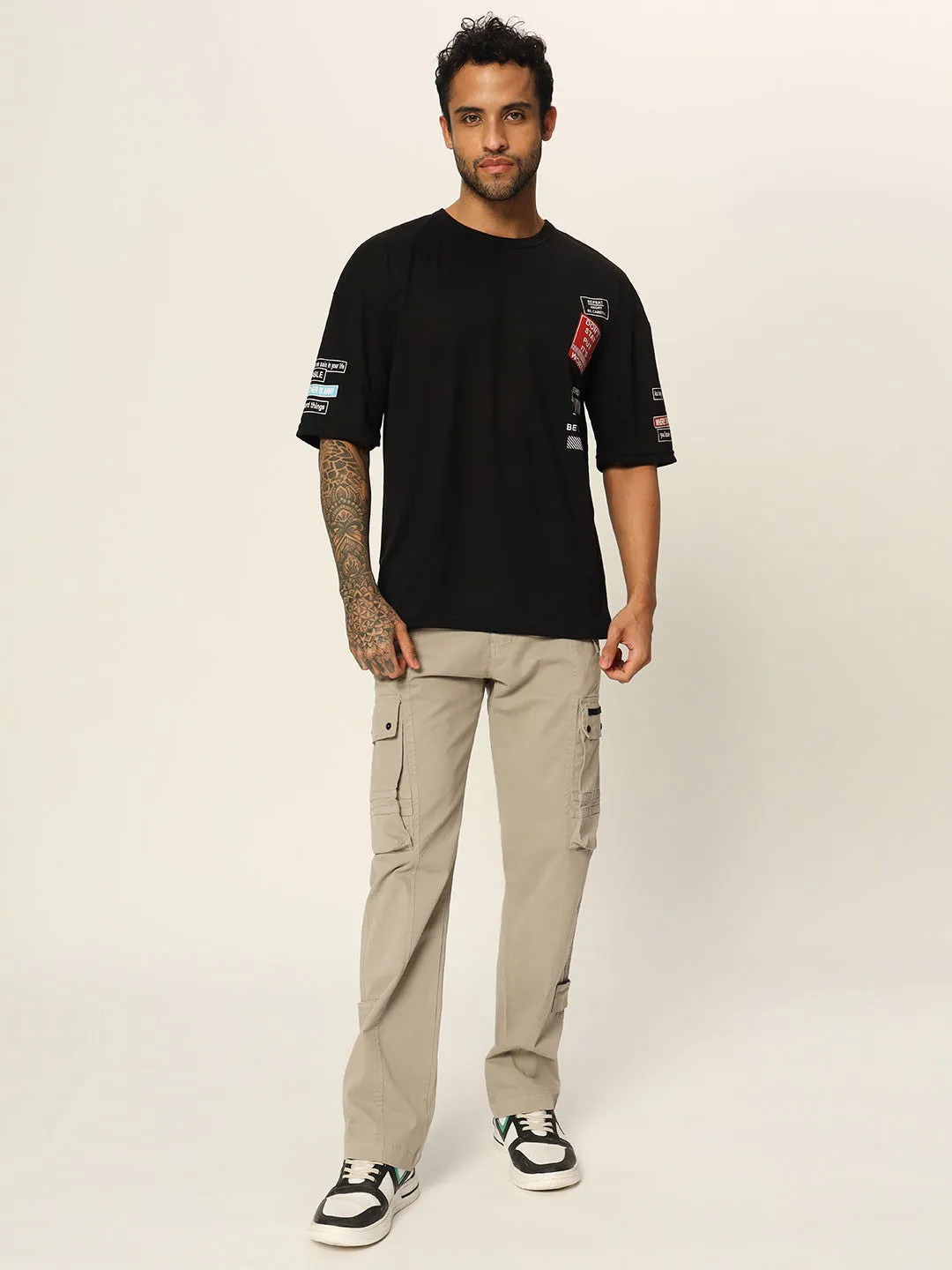 NEW RIVETS CARGO BEIGE