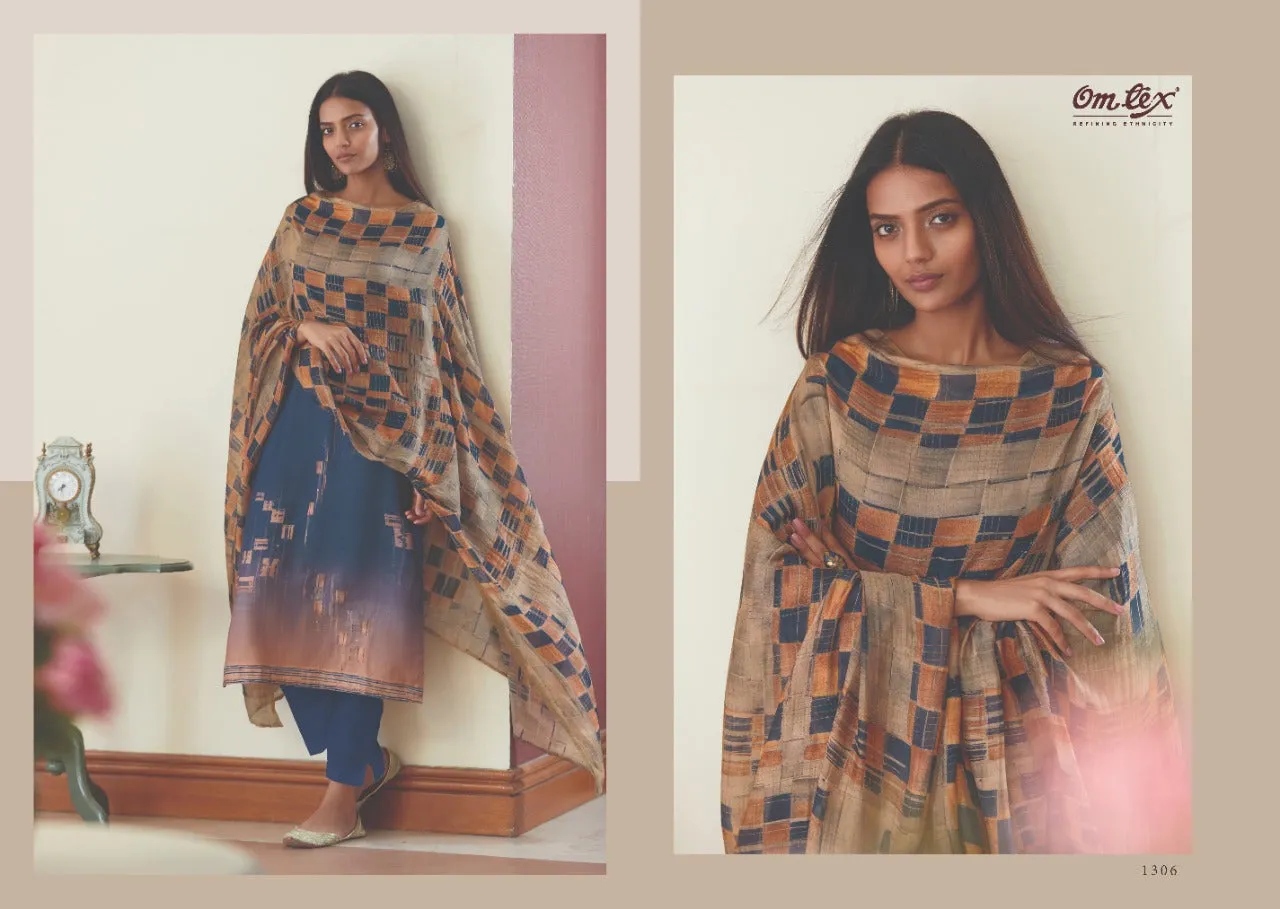 Omtex Presents Era Pure Pashmina Fancy Designer Salwar Suits