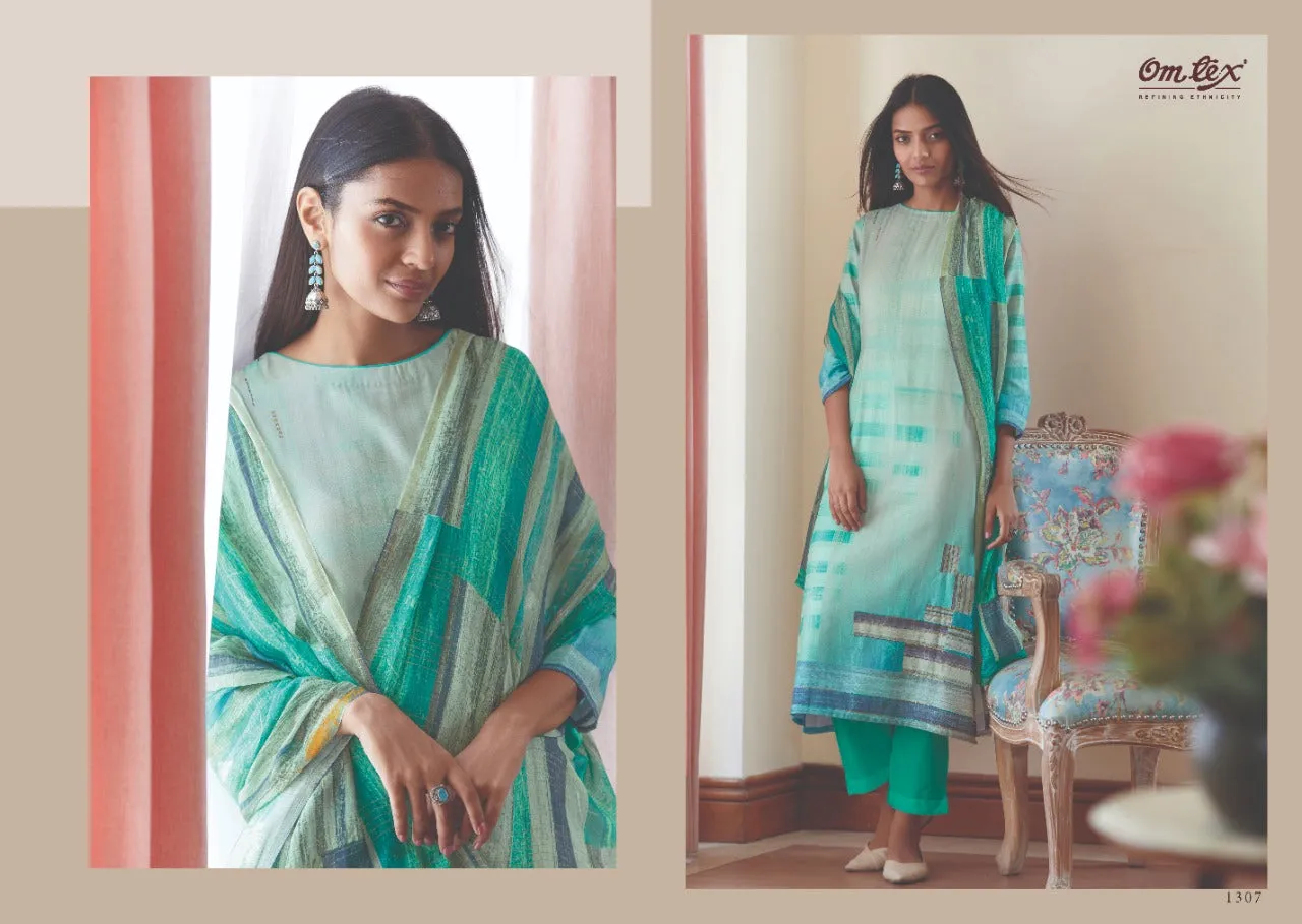 Omtex Presents Era Pure Pashmina Fancy Designer Salwar Suits