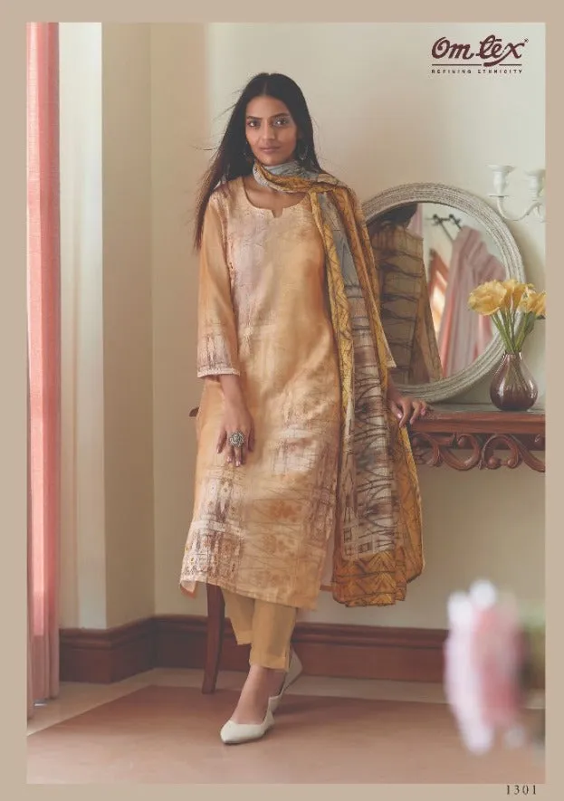 Omtex Presents Era Pure Pashmina Fancy Designer Salwar Suits