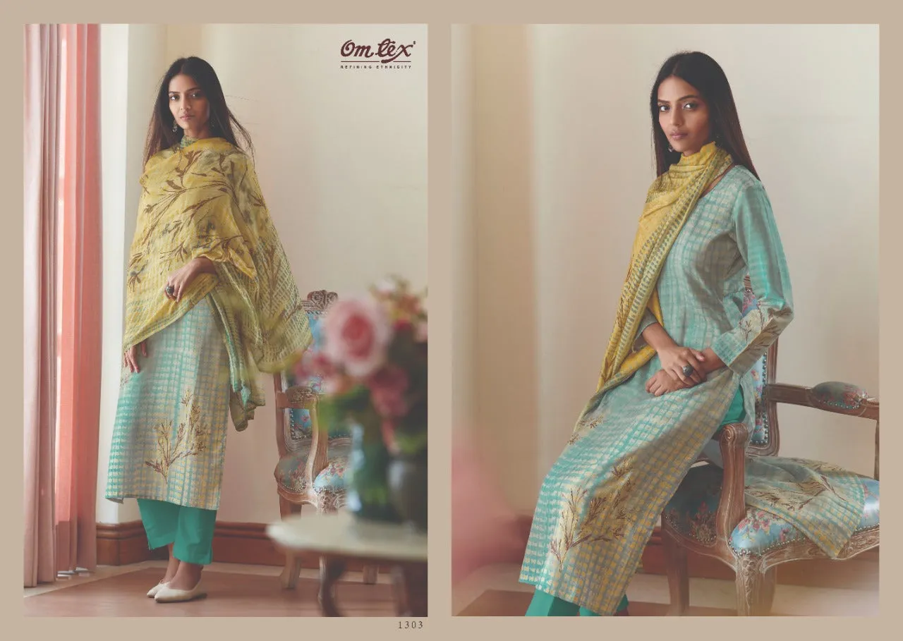 Omtex Presents Era Pure Pashmina Fancy Designer Salwar Suits
