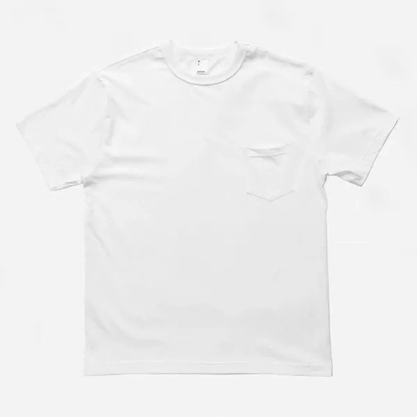Pima Cotton Pocket T-Shirt - White
