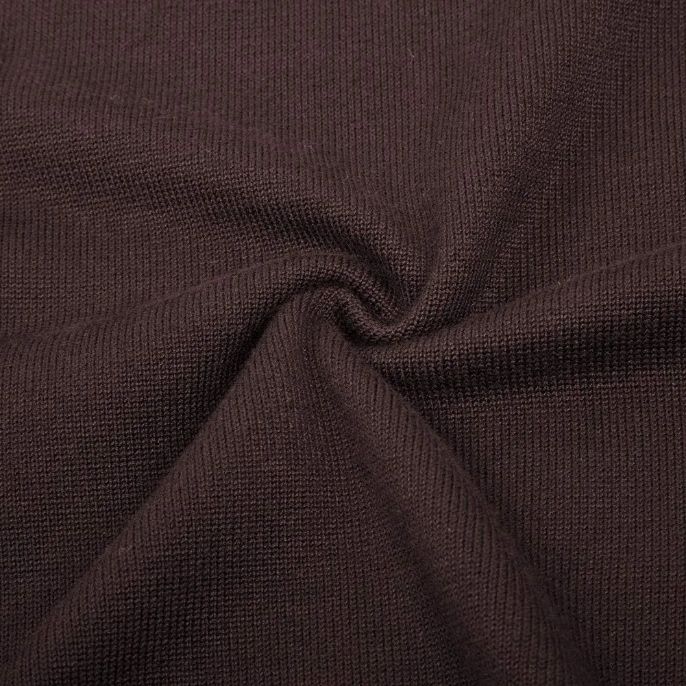 PJ PAUL JONES Mens V-Neck Knitted Sweater Vest Solid Plain Sleeveless Pullover Knitwear