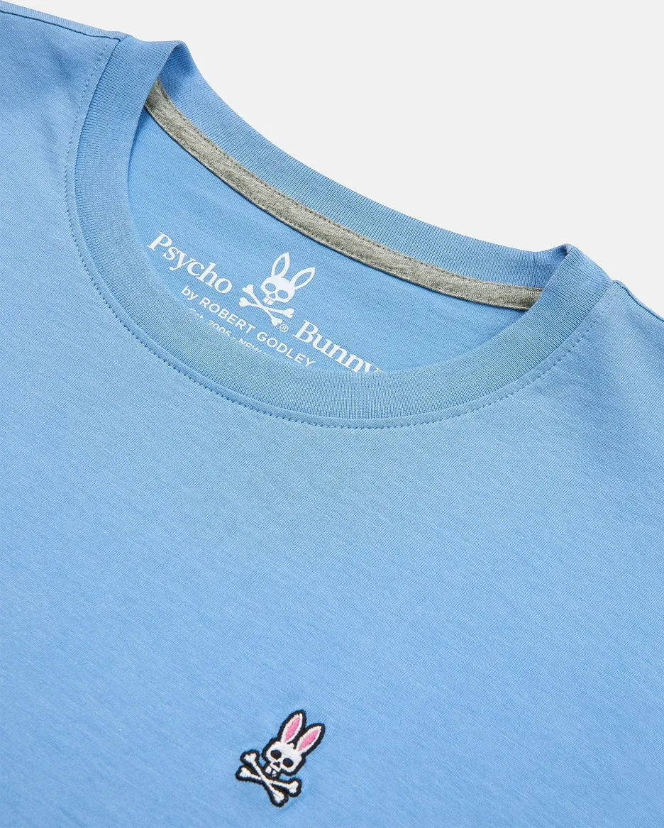 Psycho Bunny Men's Fashion Colors Classic Crew Neck T-Shirt