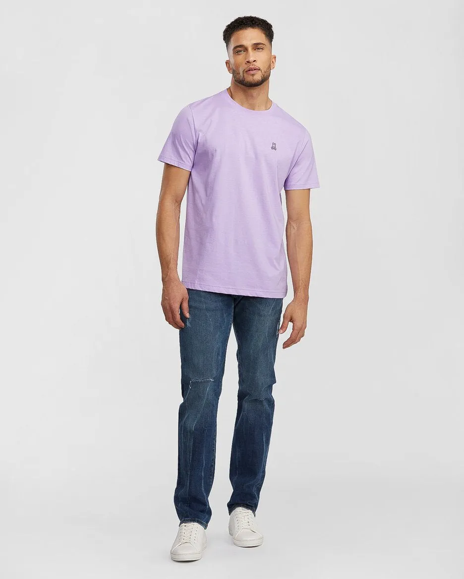 Psycho Bunny Men's Fashion Colors Classic Crew Neck T-Shirt