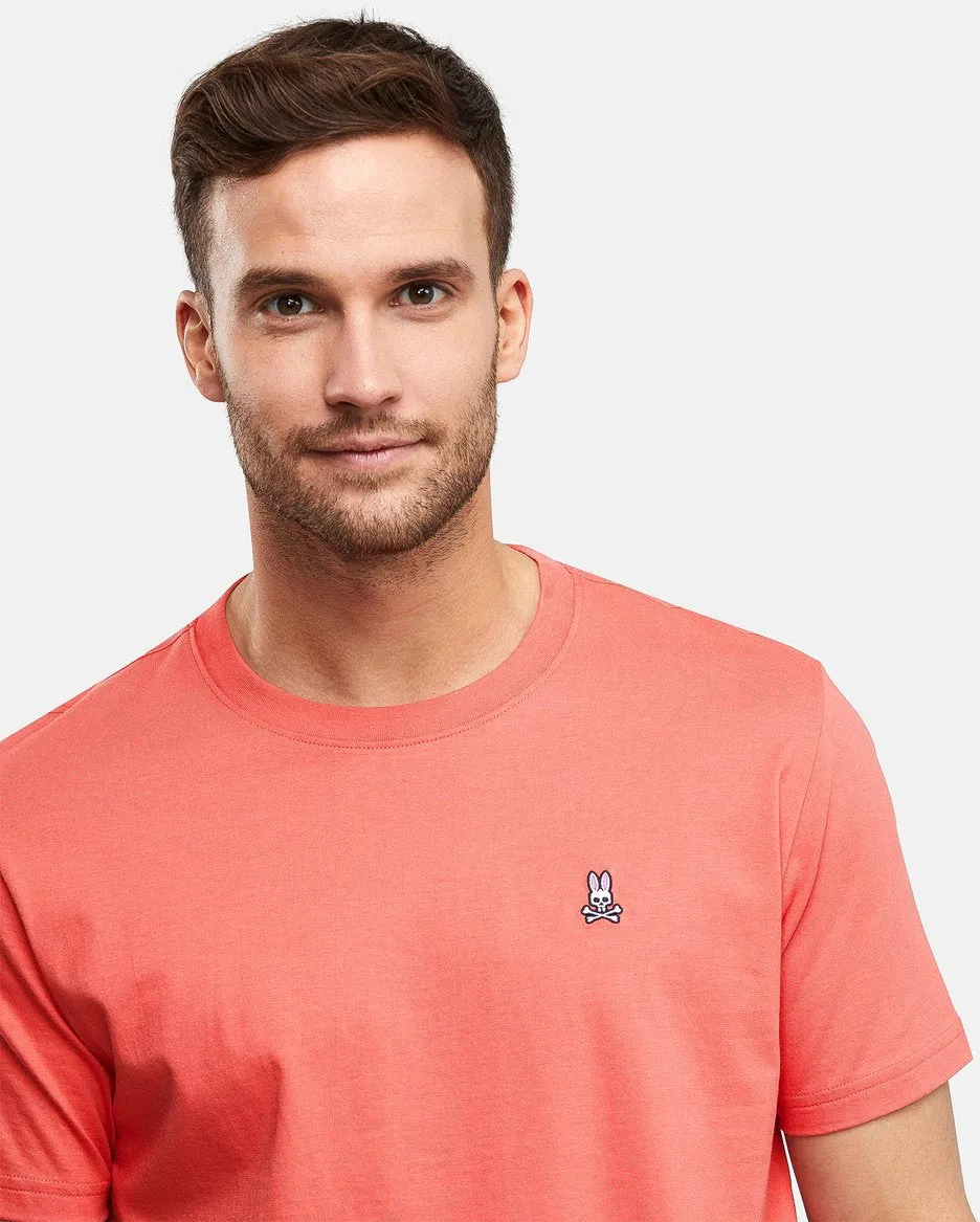 Psycho Bunny Men's Fashion Colors Classic Crew Neck T-Shirt
