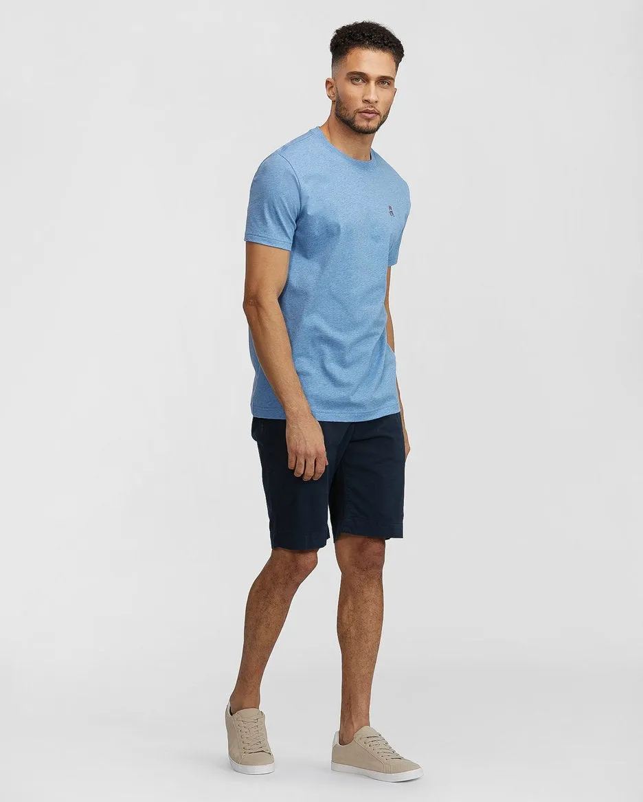 Psycho Bunny Men's Fashion Colors Classic Crew Neck T-Shirt