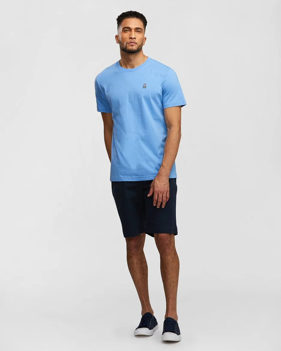 Psycho Bunny Men's Fashion Colors Classic Crew Neck T-Shirt