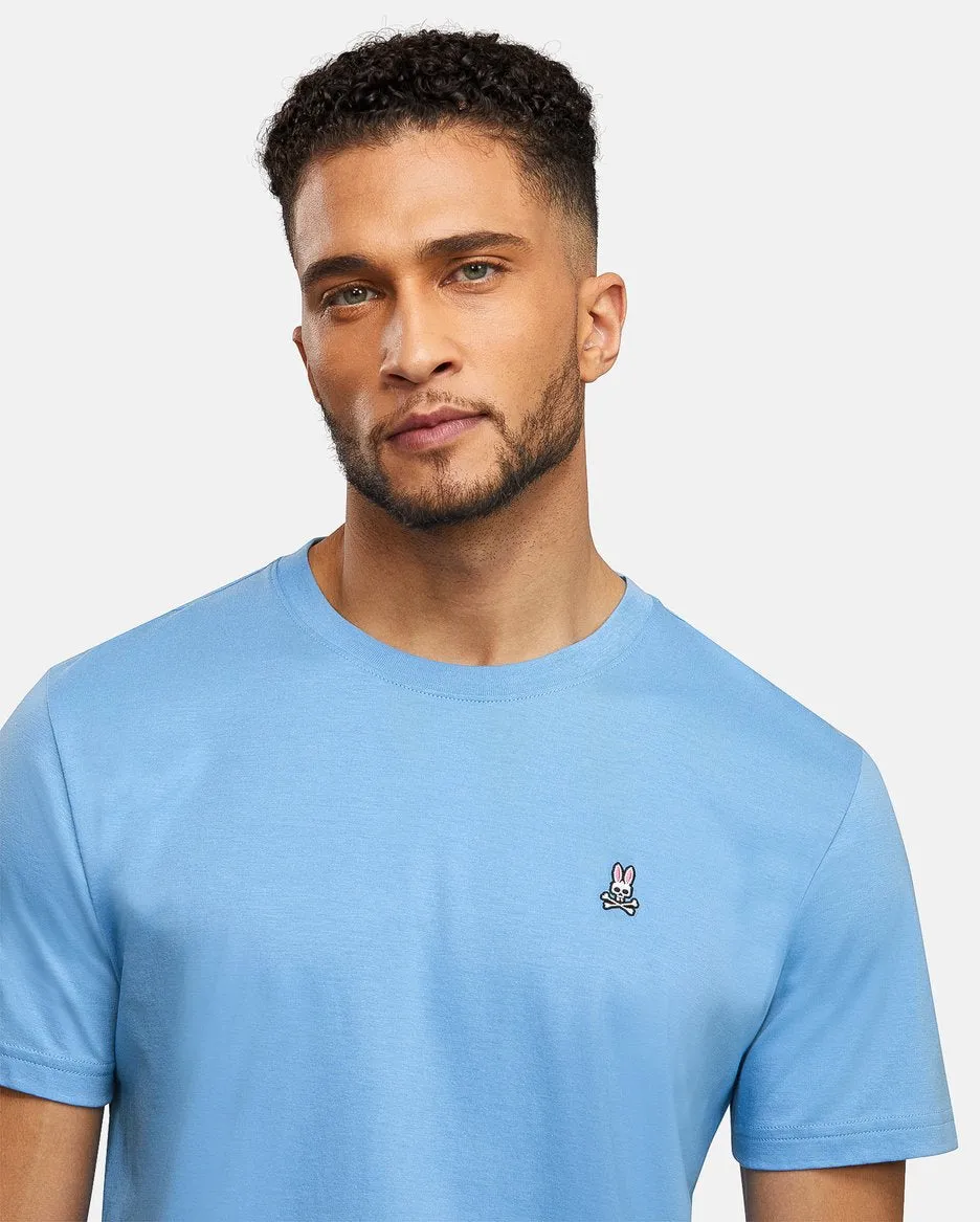 Psycho Bunny Men's Fashion Colors Classic Crew Neck T-Shirt