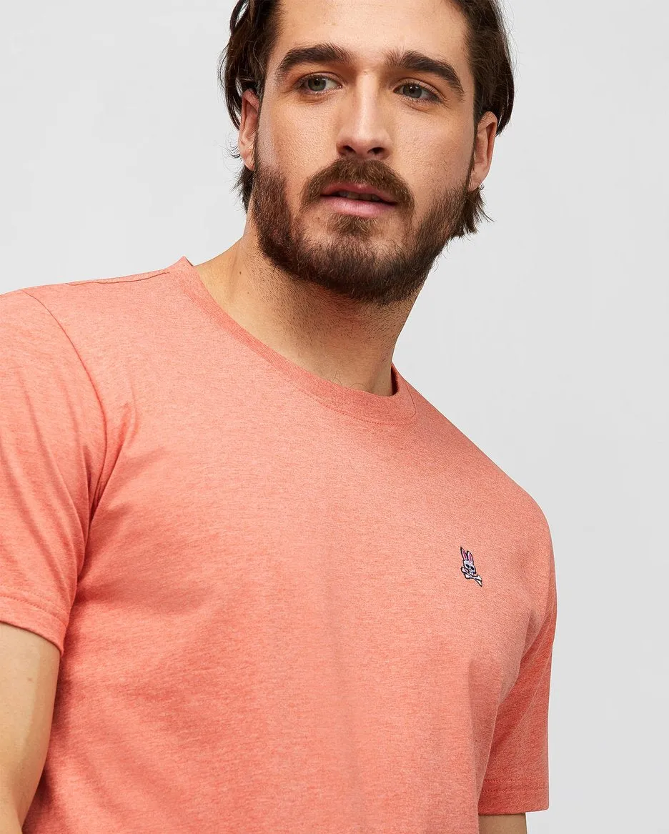 Psycho Bunny Men's Fashion Colors Classic Crew Neck T-Shirt