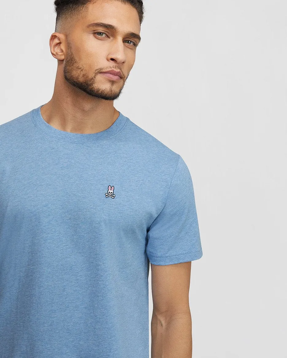 Psycho Bunny Men's Fashion Colors Classic Crew Neck T-Shirt