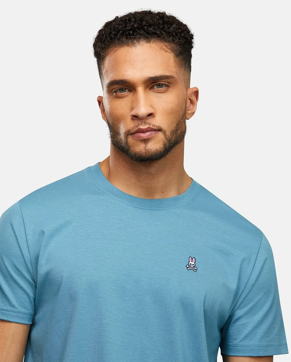 Psycho Bunny Men's Fashion Colors Classic Crew Neck T-Shirt