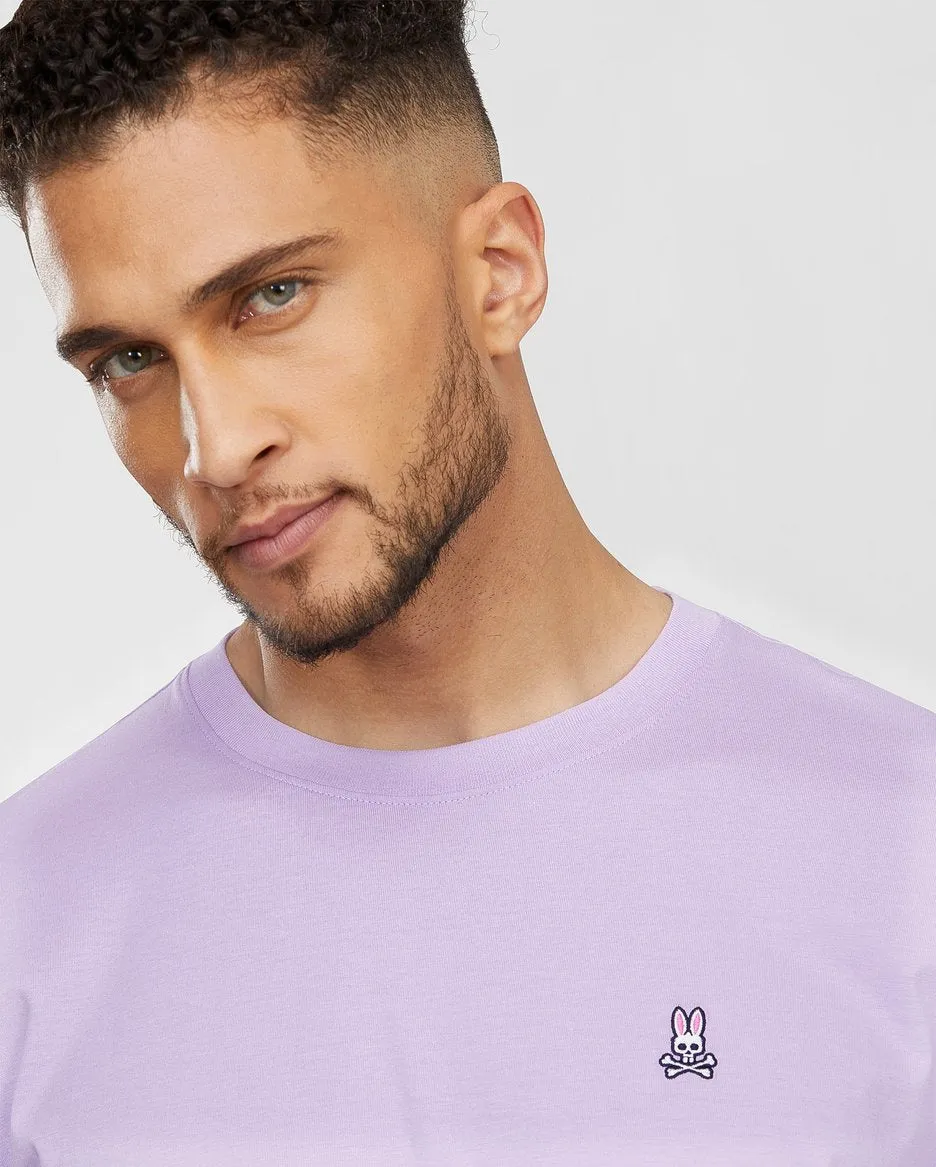 Psycho Bunny Men's Fashion Colors Classic Crew Neck T-Shirt