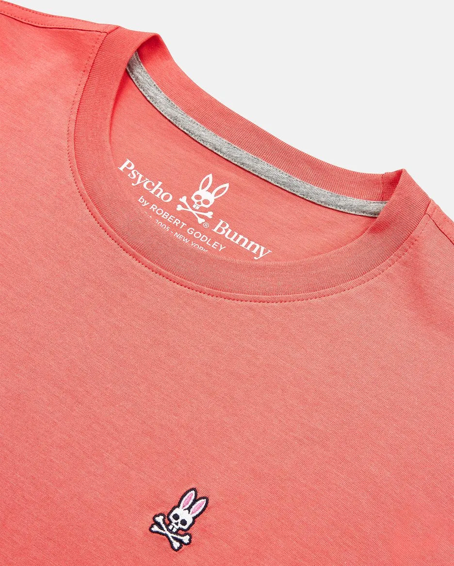 Psycho Bunny Men's Fashion Colors Classic Crew Neck T-Shirt