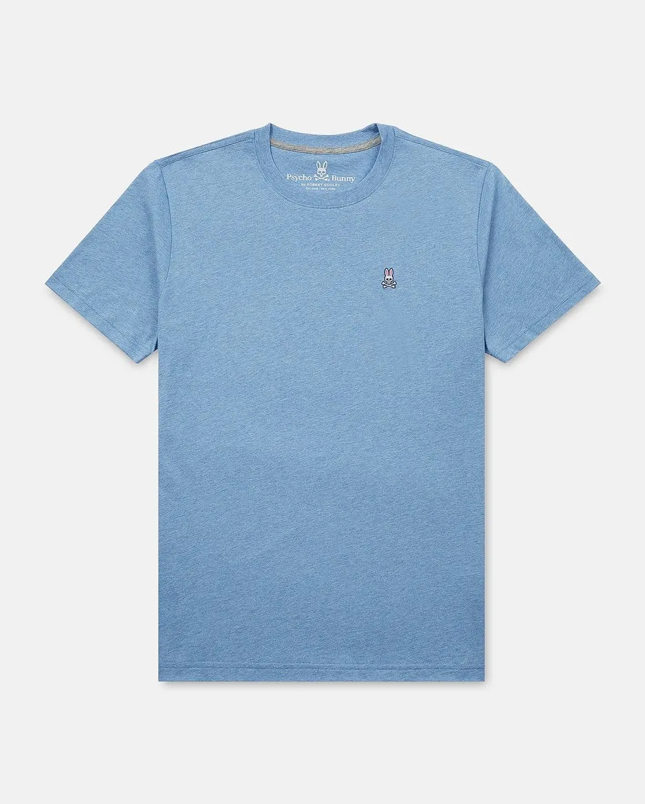 Psycho Bunny Men's Fashion Colors Classic Crew Neck T-Shirt