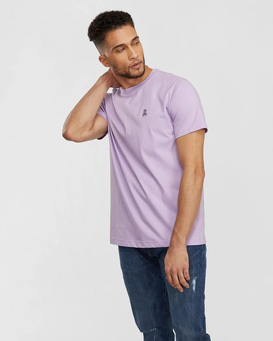 Psycho Bunny Men's Fashion Colors Classic Crew Neck T-Shirt