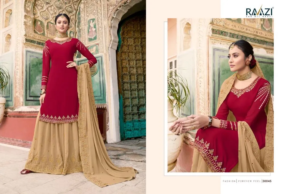 RAAZI DILBARO VOL 3 NEW CATALOG DESIGNER WEDDING WEAR COLLECTION