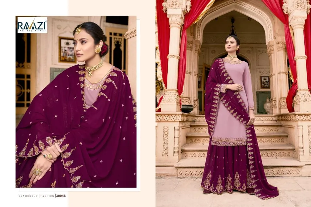 RAAZI DILBARO VOL 3 NEW CATALOG DESIGNER WEDDING WEAR COLLECTION