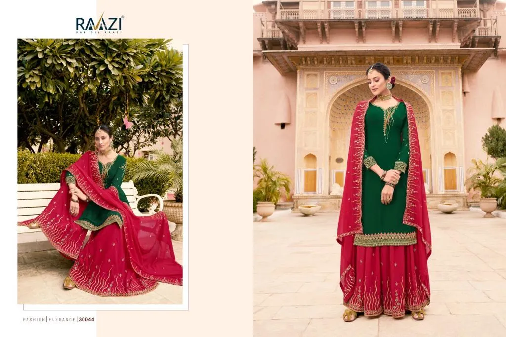 RAAZI DILBARO VOL 3 NEW CATALOG DESIGNER WEDDING WEAR COLLECTION