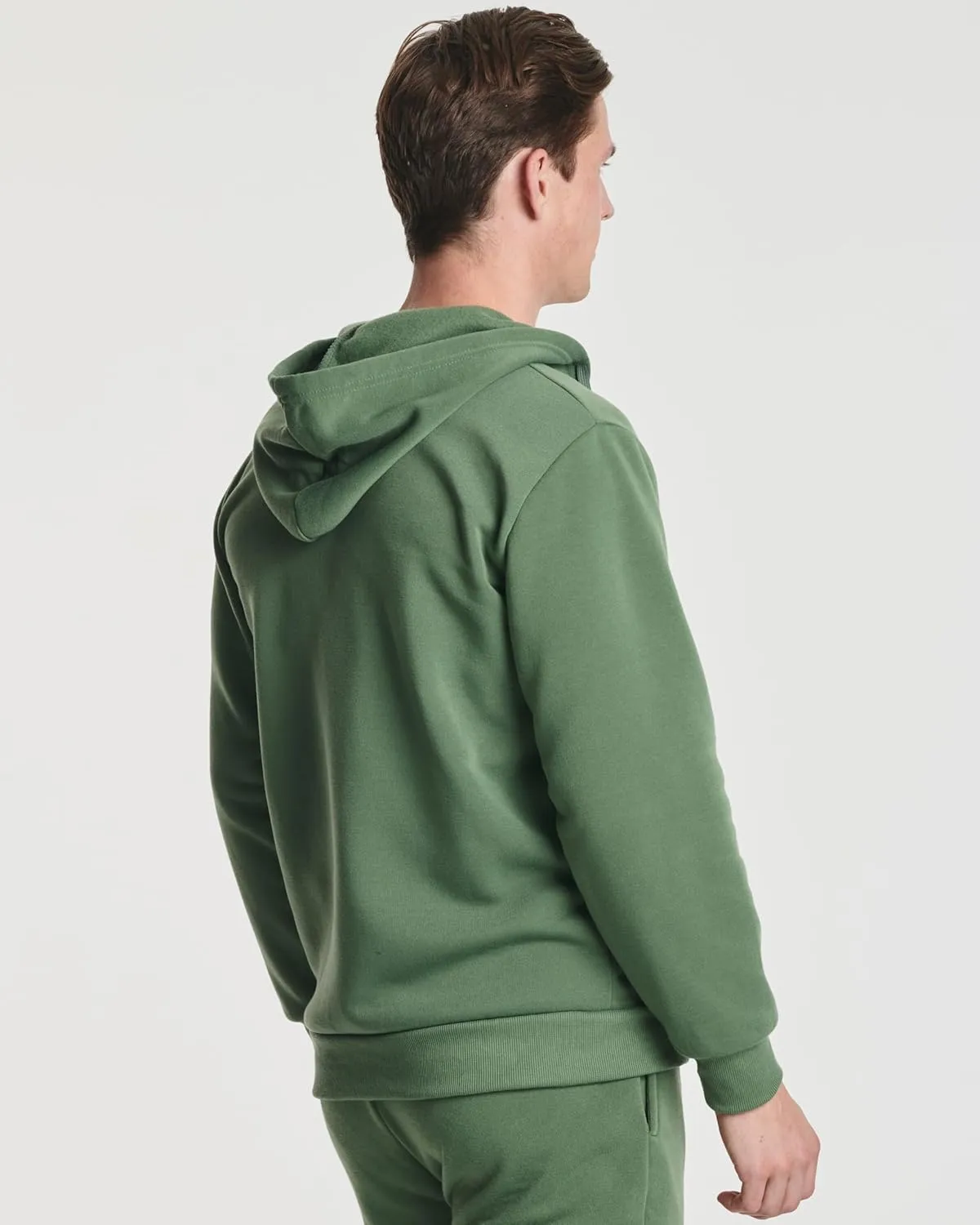 Real Essentials 3 Pack: Mens Fleece Long Sleeve Full Zip Hoodie - Athletic Sweatshirt Jacket (Available in Big & Tall)