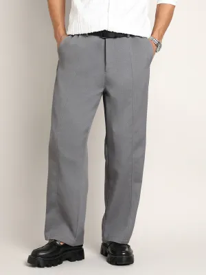 Relaxed-Panel Tailored Trousers