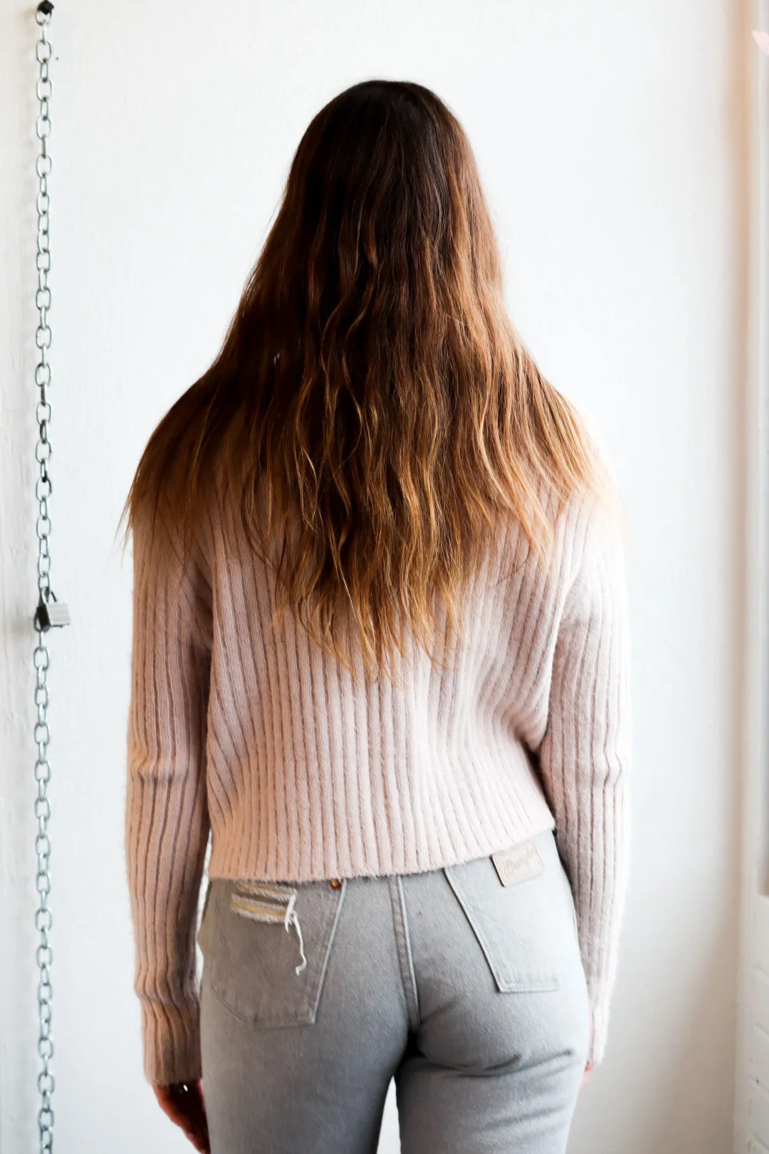 Ribbed Cropped Cardi's