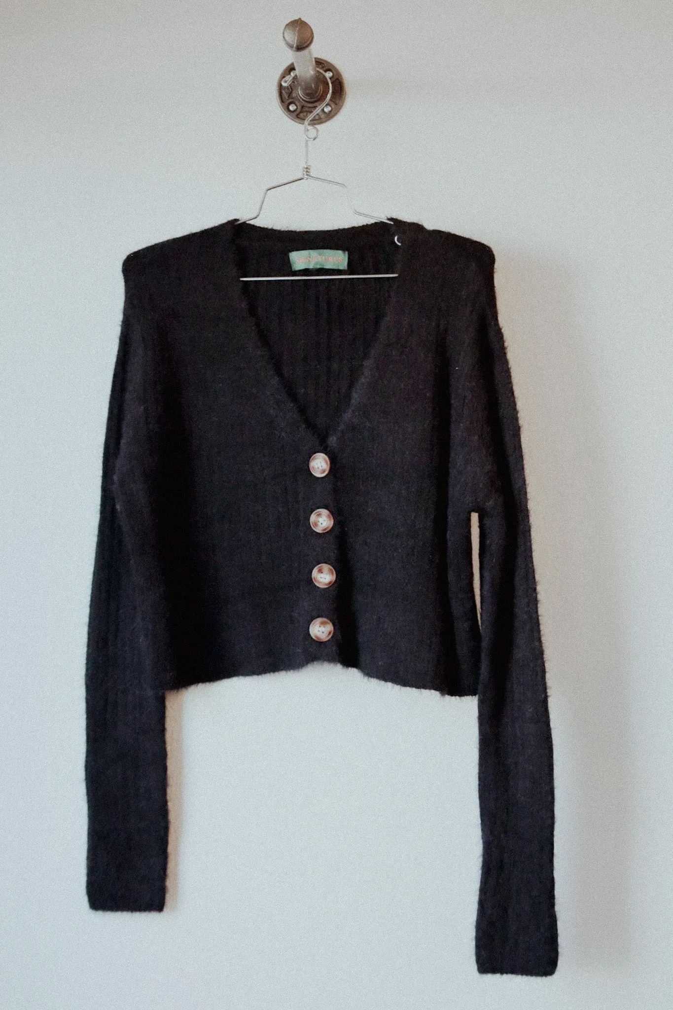 Ribbed Cropped Cardi's