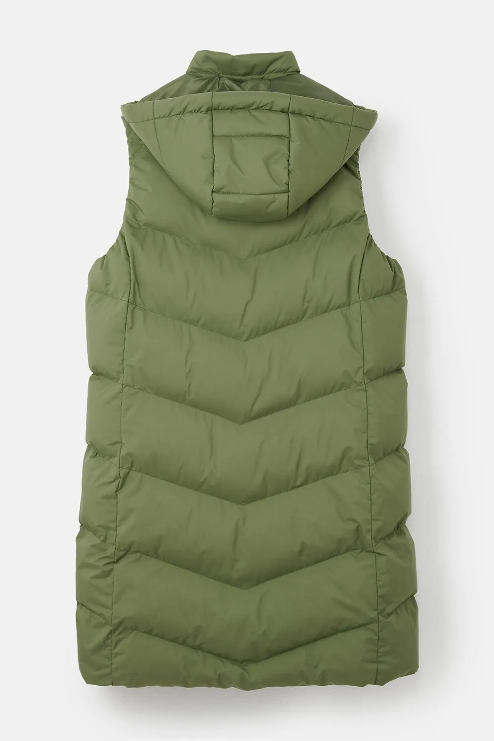 Savannah Long Gilet - Olive