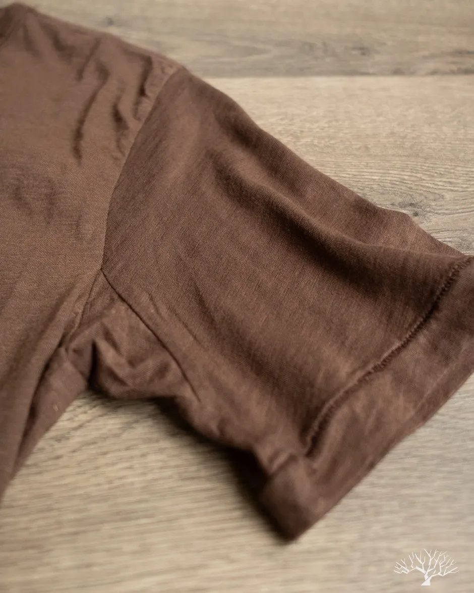 SCT04 Pima Cotton Tee - Chocolate