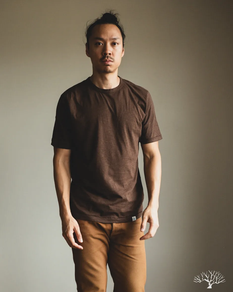 SCT04 Pima Cotton Tee - Chocolate
